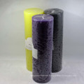 Color Pillar Candle for Wedding Party Decoration